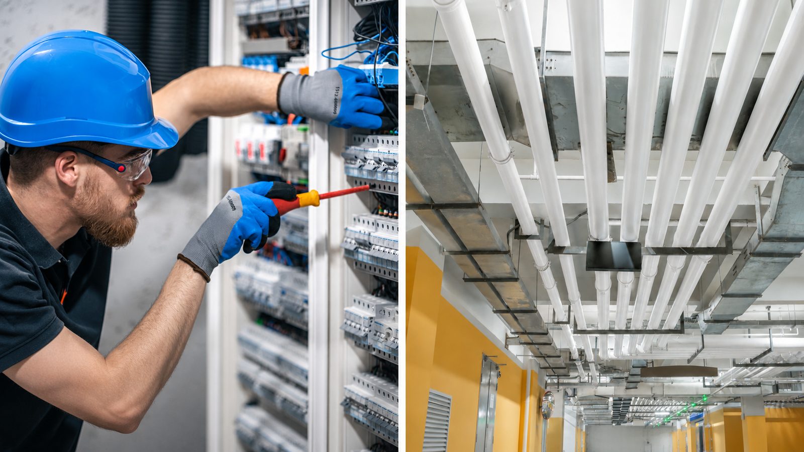 Instalações elétricas e hidráulicas
